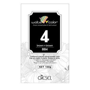 Giesel WAKAN water coloring. Natural herbal hair color