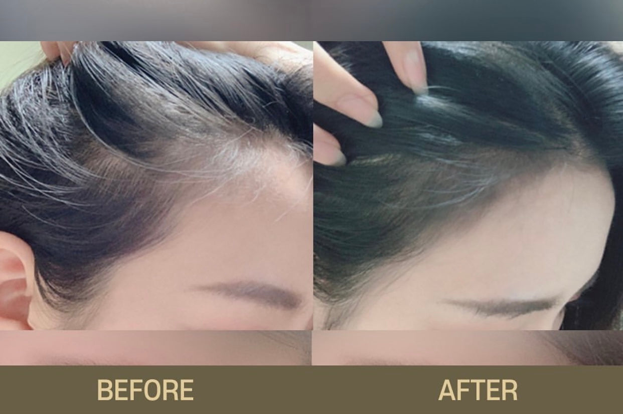 Magic Puff Hair Fiber Stick. Instant Volume Coverage (Dark Brown)