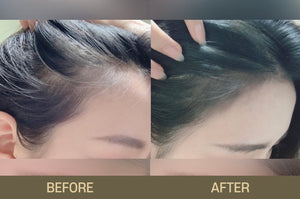 Magic Puff Hair Fiber Stick. Instant Volume Coverage (Dark Brown)